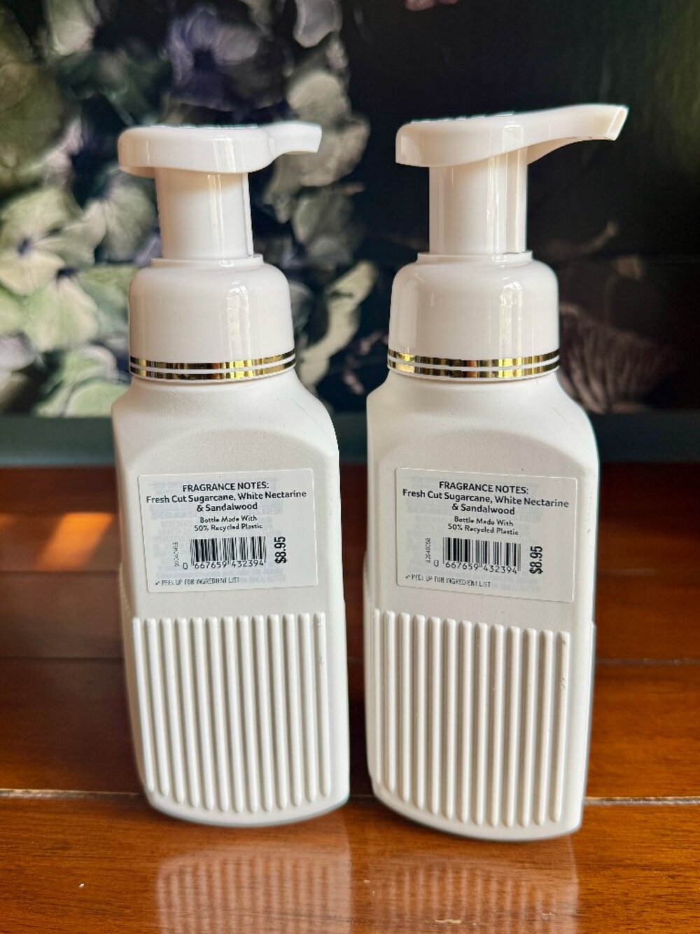 NEW 2-Pc FIJI WHITE SANDS Foaming Hand Soap Bath & Body Works - Picture 2 of 2